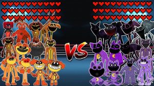 Битва мемов Dogday Monster Evolution vs Catnap Monster Evolution