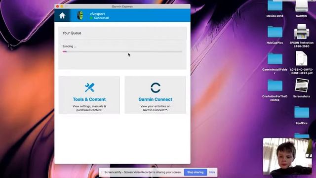 How To Sync Your Garmin Vivo Sport On Mac OS Mojave смотреть онлайн
