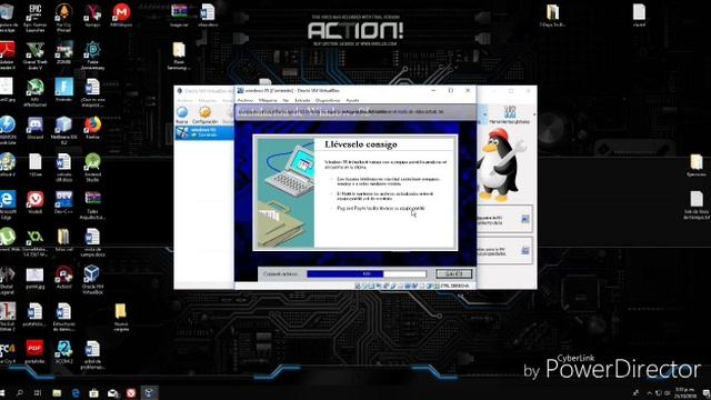 Instalación windows 95 en maquina virtual смотреть онлайн