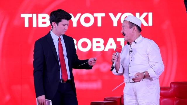 TIBBIYOT YOKI TABOBAT // AMIRXON UMAROV SHOUSI // OCHIQCHASIGA GAPLASHAMIZ // 123-SON