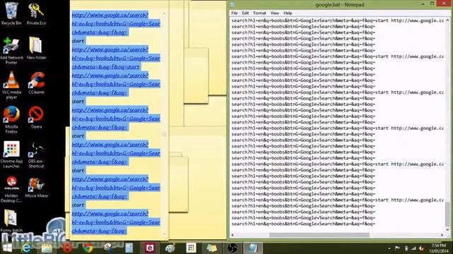 How to create an annoying .Bat file. смотреть онлайн