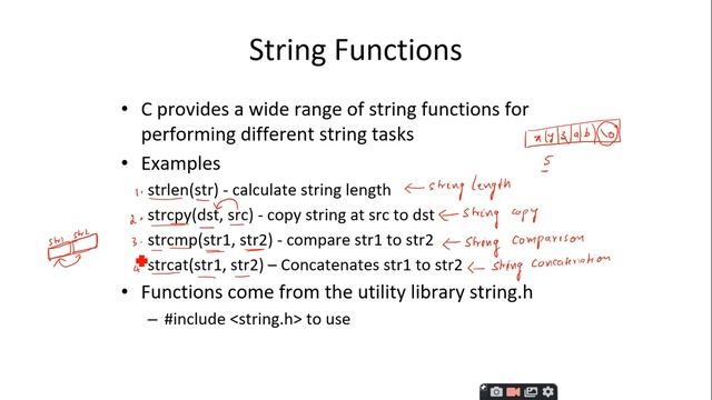 String Length (strlen) Function смотреть онлайн