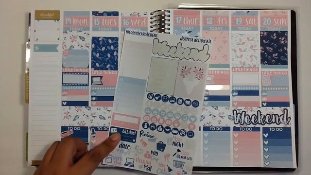 Dearest Fall // Plan with Me Featuring NicoleAlexiaDesigns // November 14 - 20 смотреть онлайн