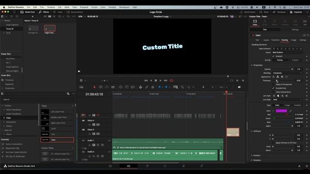 Random Angle Captions - DaVinci Resolve 18.6+ and Snap Caption смотреть онлайн