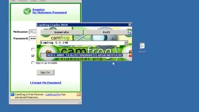 Camfrog Pro 6.1 activaton key code Pro serial hack 2012 & full Camfrog 6.1 free download + keygen ! смотреть онлайн