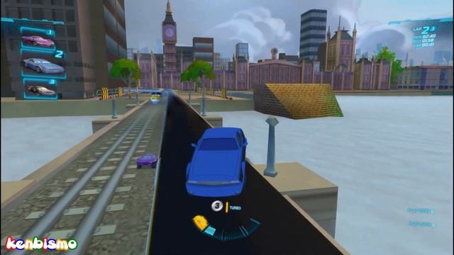 Rod Torque Redline race at Hyde Tour, Cars 2 The Video Game PC Gameplay 1080p HD смотреть онлайн