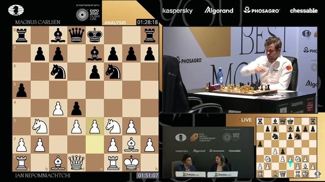 Viswanathan Anand and Anna Muzychuk talk about her mishap while shooting a video on the water смотреть онлайн