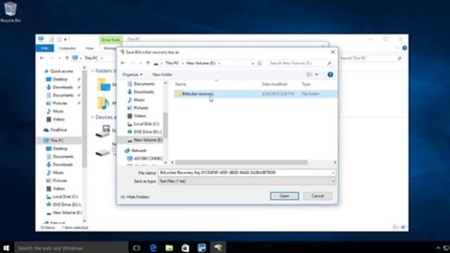 Enabling BitLocker on Windows 10 Enterprise смотреть онлайн