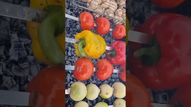 НУТРИЯ с ОВОЩАМИ на мангале смотреть онлайн