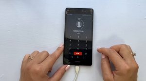 Huawei P8 Lite incoming call