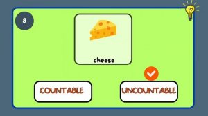 Countable and Uncountable Nouns for kids