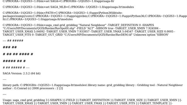 GIS: QGIS SAGA "Natural Neighbourhood" gridding error смотреть онлайн
