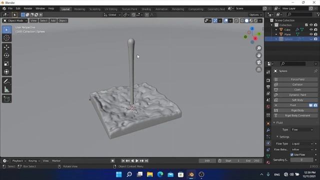 How to make a Fluid Simulation in Blender смотреть онлайн