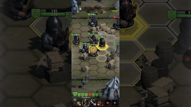 Hired Heroes: Medieval Warfare. Аналог Battle Brothers на телефон. Пошаговая тактическая игра. смотреть онлайн