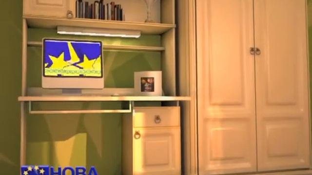 Рекламний відеоролик дитячих меблів від фабрики меблів "НОВА" смотреть онлайн