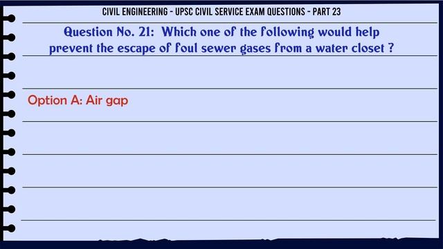 MCQ Questions UPSC Civil Service Exam Questions - Part 23 with Answers смотреть онлайн