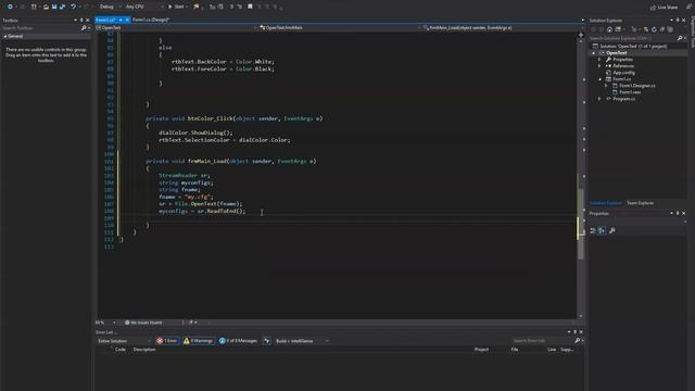 Saving Program Config via Text File смотреть онлайн