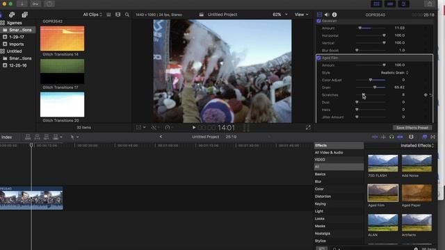 VHS Effect Final Cut Pro X