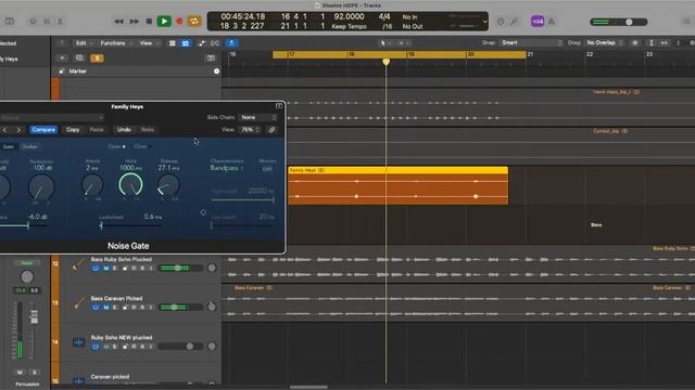 How to use the noise gate plugin in Logic Pro смотреть онлайн