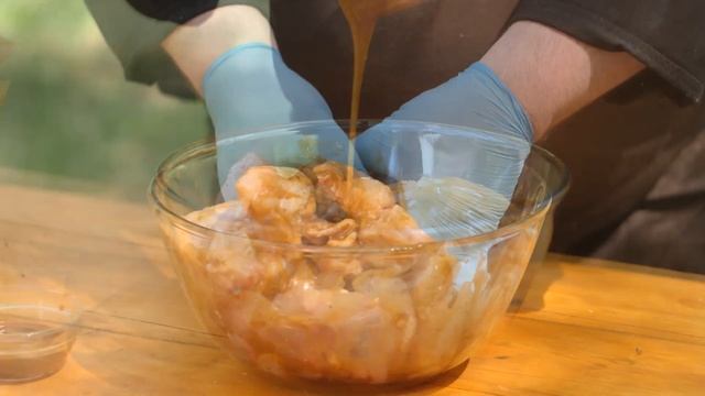 Курячі крильця на мангалі смотреть онлайн