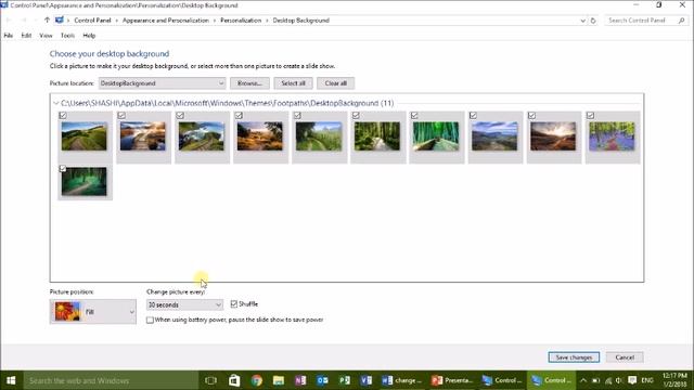 Change wallpaper changing timing in windows 8.1 and 10 смотреть онлайн