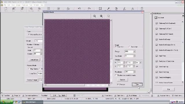 SDS ONE KNIT PAINT PROGRAMING смотреть онлайн