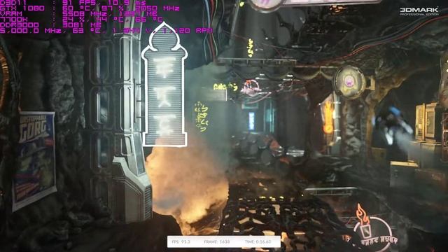 3D Mark Fire Strike [1080p + OC 5Ghz] [7700K + 1080OC] смотреть онлайн