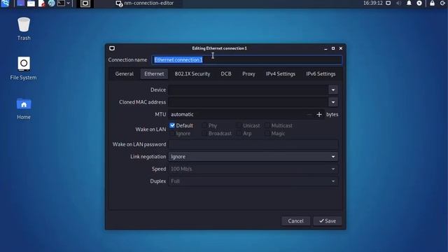 LAB 3 Ethical Hacking - 3.2 Kali Linux Basics: Activate all network adapters смотреть онлайн