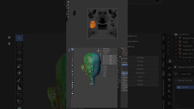🧠 Как я разворачиваю голову и тело на три UDIM-зоны смотреть онлайн