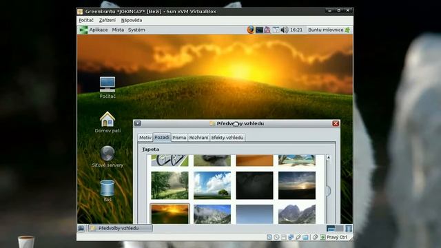 Linux Greenie ve VirtalBoxu po nainstalování смотреть онлайн