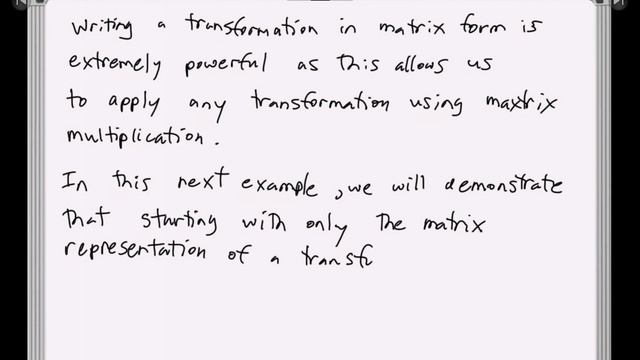 6.5 - The Matrix of a Linear Transformation смотреть онлайн