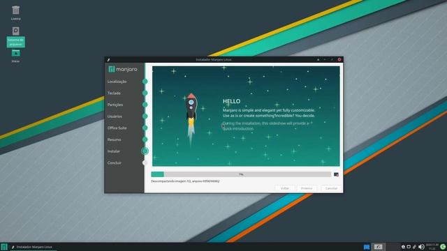 Instalando Manjaro. Como trocar ou atualizar o Kernel das versões XFCE e Cinnamon!!! смотреть онлайн
