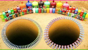 Мультики для малышей. Детские мультики. Мультики эксперименты - Взрыв большой ракеты от Фанты, Колы