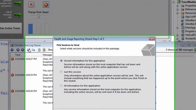Integrating Gibraltar with a WinForms Application смотреть онлайн