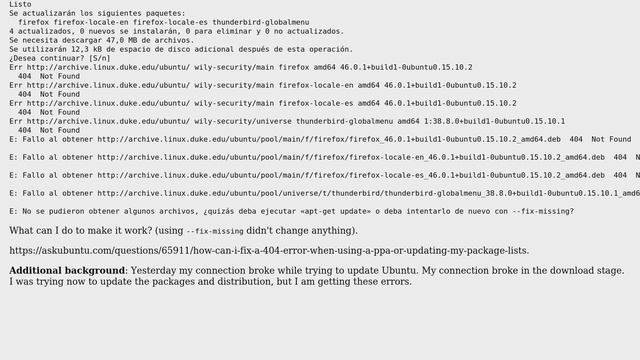 Ubuntu: Cannot upgrade software in Ubuntu 15.10 смотреть онлайн
