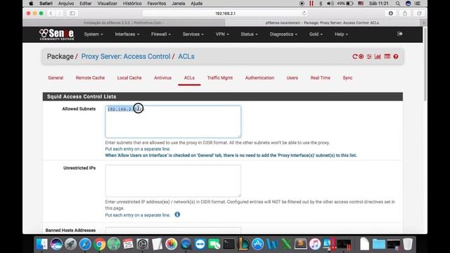 pfsense squid/squidguard Bloqueando Sites смотреть онлайн
