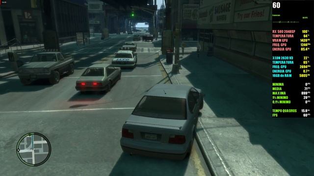 Grand Theft Auto IV | RX 580 2048SP 8GB | XEON-2630 V3 | 16GB RAM | 1080P | 60FPS смотреть онлайн