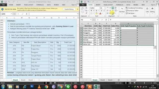 Tutorial Accurate Part 1 excel смотреть онлайн