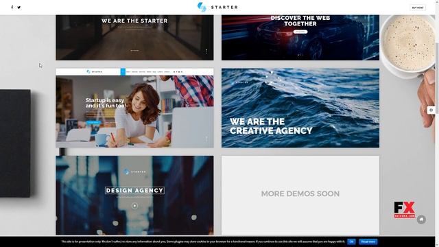 Starter Business One-Page WordPress Theme Lincoln Kory смотреть онлайн