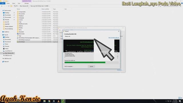 Cara Bikin Windows di Flashdisk menggunakan Aplikasi WinToFlash смотреть онлайн