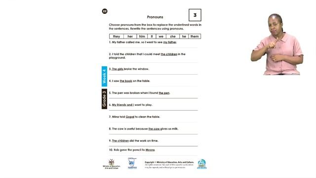 My Zone Online School 2021: Grade 3 - Week 4 - Lesson 3 - (Word search, pronouns and verbs) смотреть онлайн