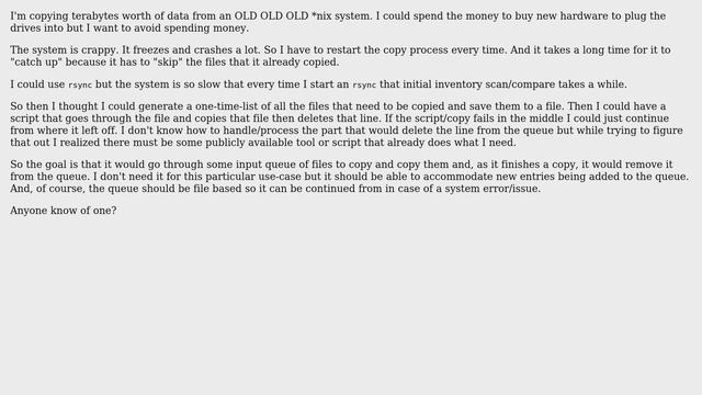 copy numerous files/folders in linux with queuing and the ability to break and continue смотреть онлайн