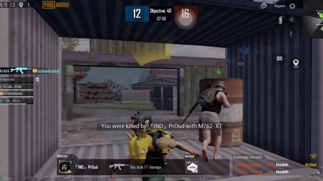 Iphone 11 pro PUBG test 23 kill in arena match new start full match no cutting video ☺️ смотреть онлайн