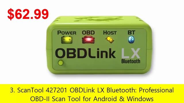 Top 5 Best OBD2 Scanners 2018 смотреть онлайн