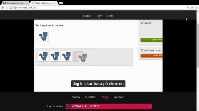 [Videku SRT reader & Ivona TTS swedish voice] смотреть онлайн