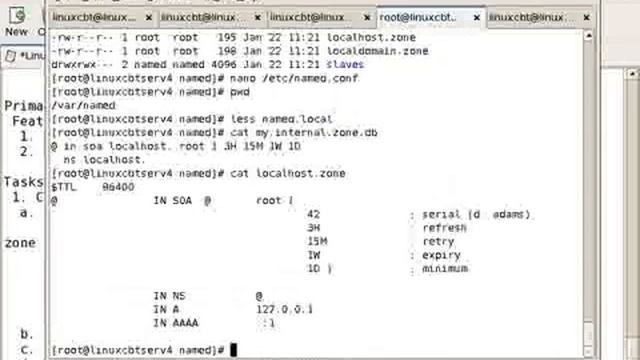 Redhat Enterprise linux 5 DNS BIND Master Part1 YouTube смотреть онлайн