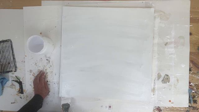 How I prep wood panels for painting with acrylics смотреть онлайн