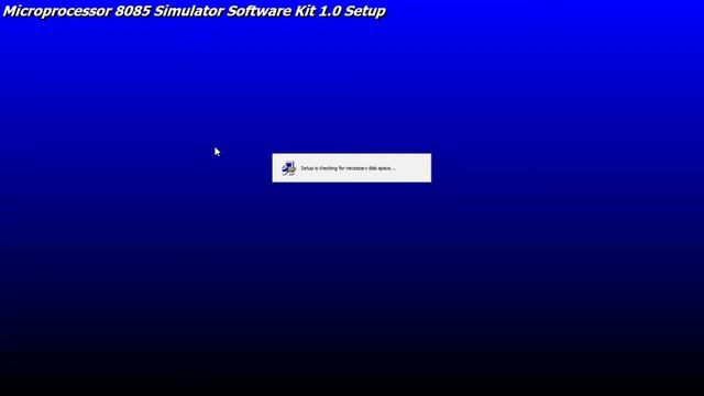 Microprocessor 8085 Simulator Software Kit 1.0 Install & download смотреть онлайн