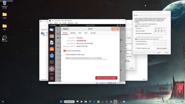 Usos COMPARTIDOS de WINDOWS y LINUX usando SAMBA y direccion de IP смотреть онлайн