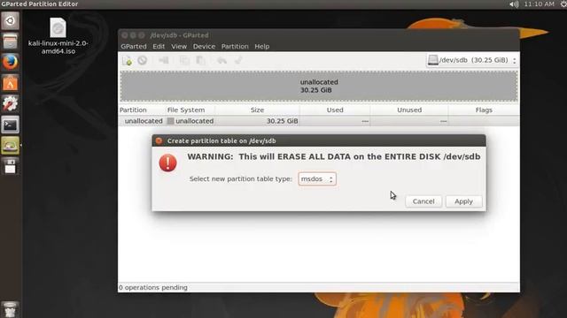 Linux Tutorial for Beginners 19 Creating Partitions with GParted смотреть онлайн